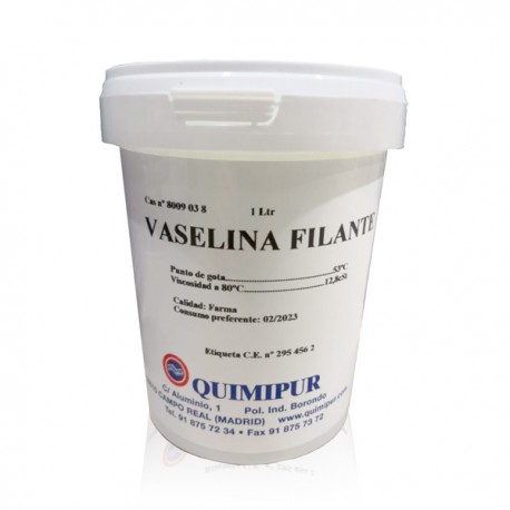 Vaselina Filante 1 Kg. para masajes