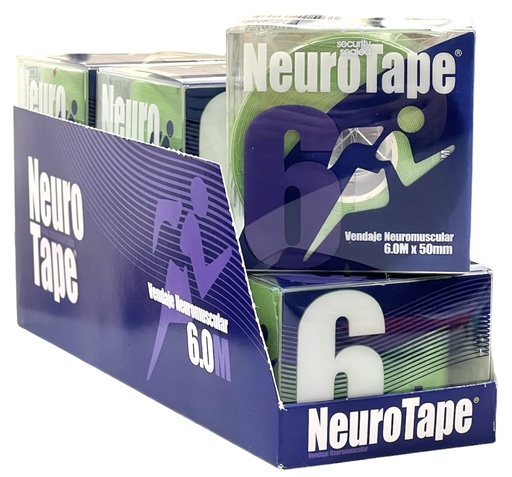 [2158x6] Pack 6 uds Neurotape 5Cm X 6M - Verde Vendaje Neuromuscular 