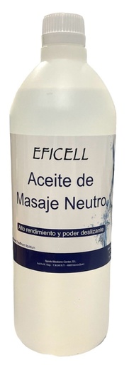 [1876] Aceite Neutro para Masajes 1L EFICELL