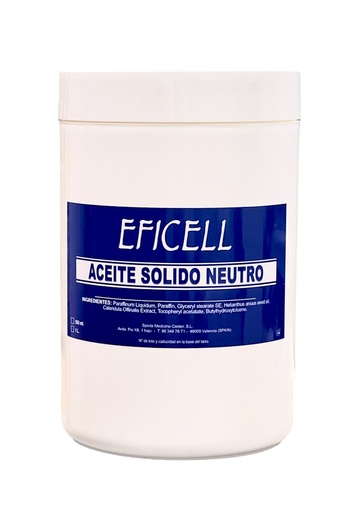 [5002] Aceite Sólido Neutro para Masajes 1L EFICELL