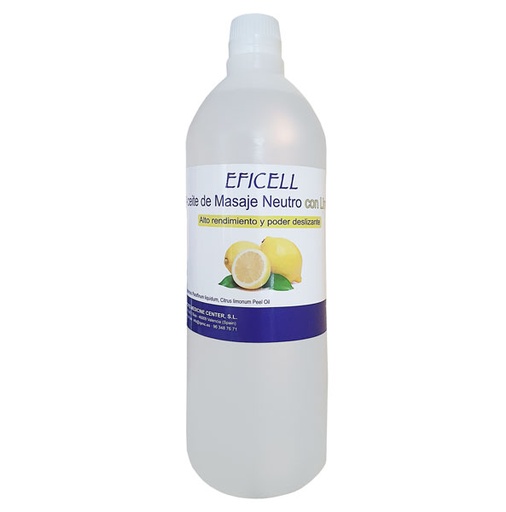 [1871] Aceite para Masajes de Limón 1L Eficell