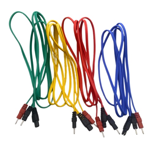 [3102] Cable Compex Banana (No Snap) 6 Pin