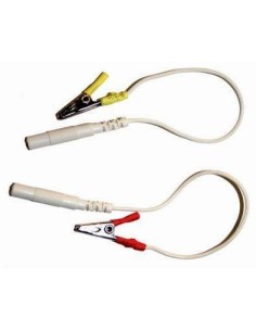 [2181] Cable Con Pinza Cocodrilo (2U.)