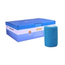 Caja 12 uds. cohesiva NT Azul 7,5 cm x 4.5 mt   